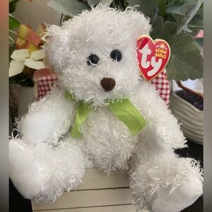 🆕🎄 RETIRED RARE TY BEANIE BABY BEAR “JOY”. MWMT!